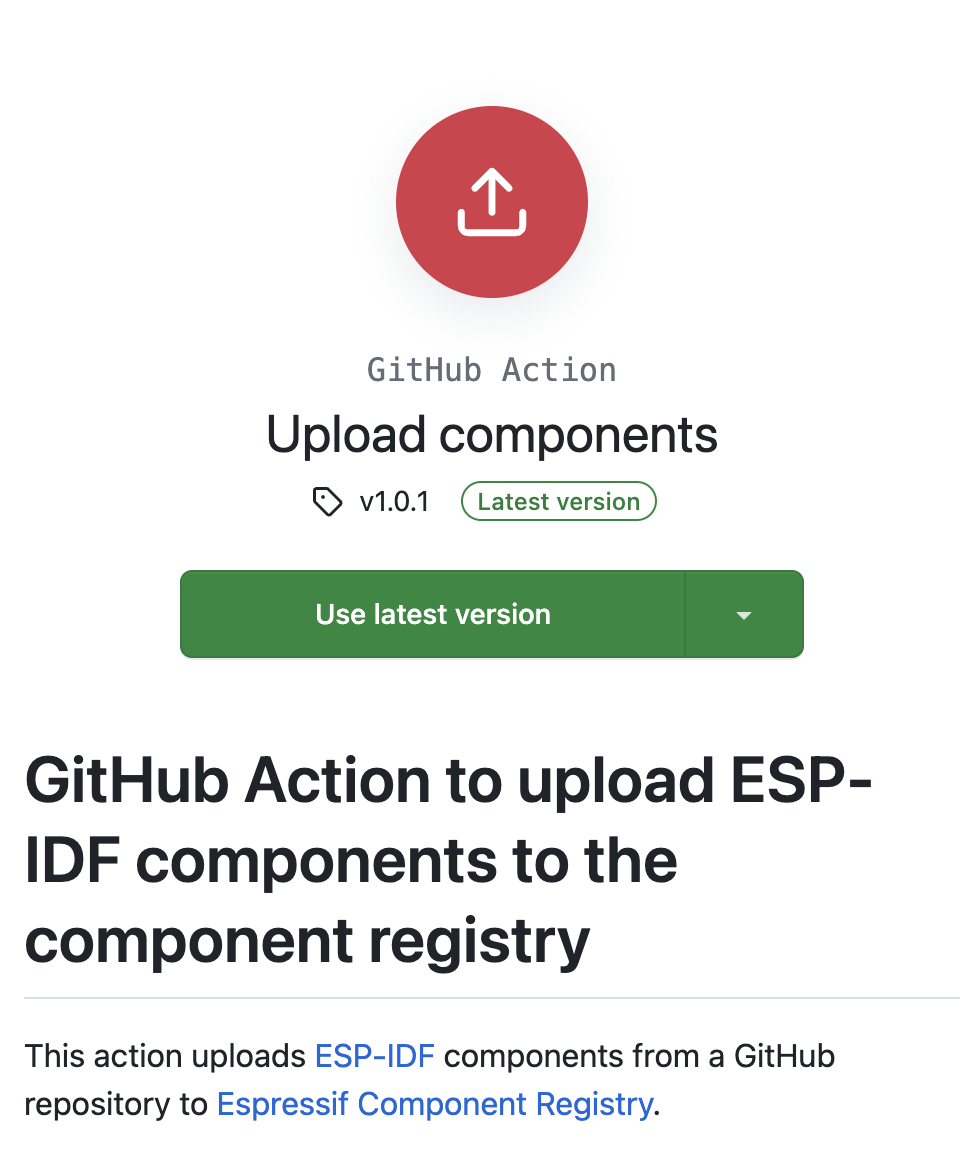 Developing, Publishing, and Maintaining Components for ESP-IDF